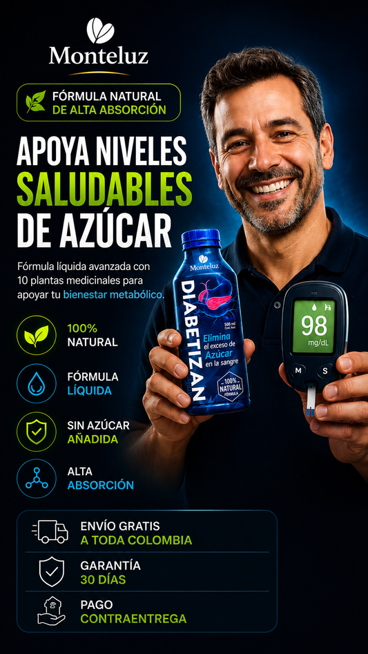 Diabetizan de Monteluz — Fórmula natural líquida
